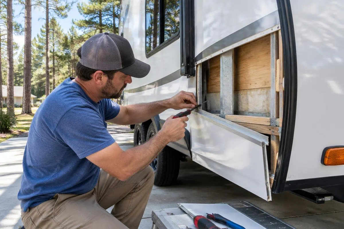 Mobile RV light structural and body repair in Southeast Texas